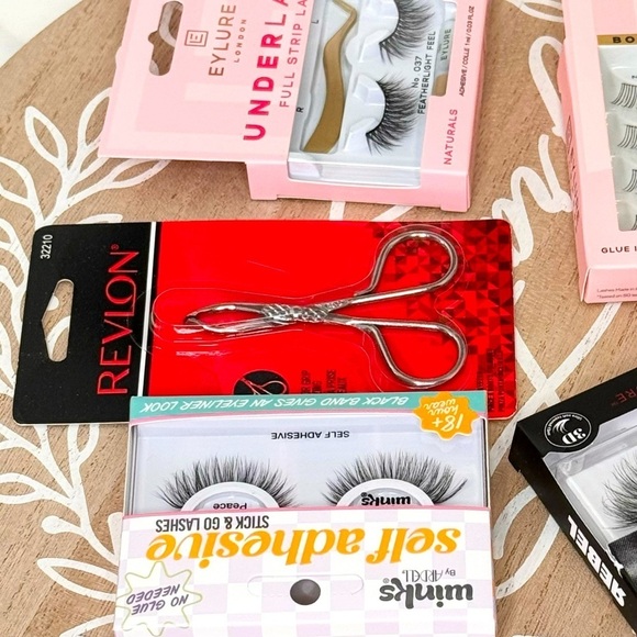 NWT Rebel by Kiss - False Eyelashes,ARDELLE, EYLURE 4 piece set, 7 lashes - Picture 3 of 3